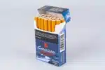 An Open Pack of Canadian Classics Original Cigarettes