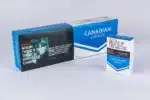 A Carton Next to a Pack of Canadian Lights Cigarettes