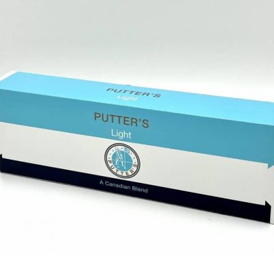 Carton of Putters Light Cigarettes