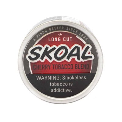 A Can of Skoal Cherry Long Cut Dipping Tobacco