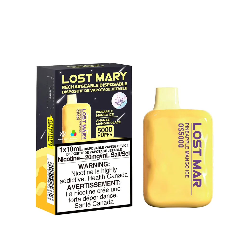 Lost Mary 5000 - Pineapple Mango Ice