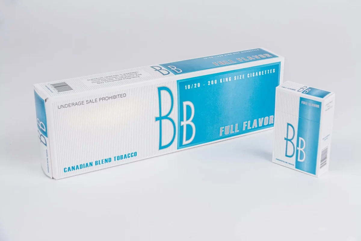 cigcartel BB canadian blend full carton and pack