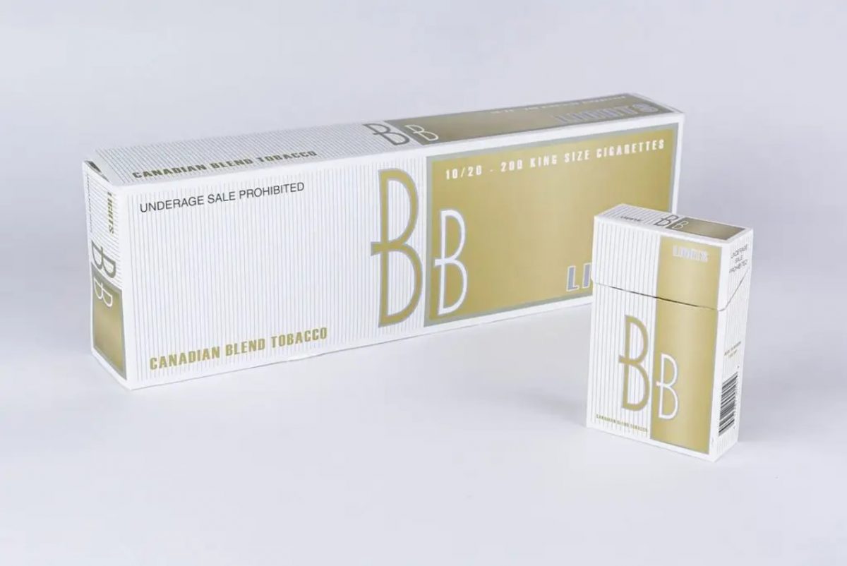 Cig Cartel BB Lights Cigarettes carton and pack