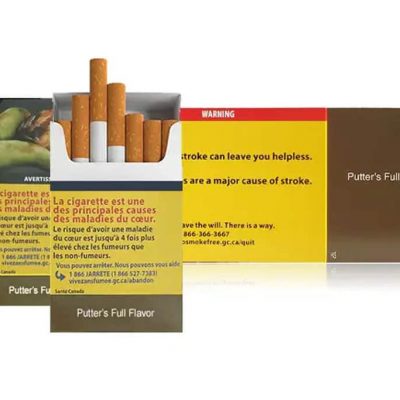 Putters Full Flavour Cigarettes Carton and Pack