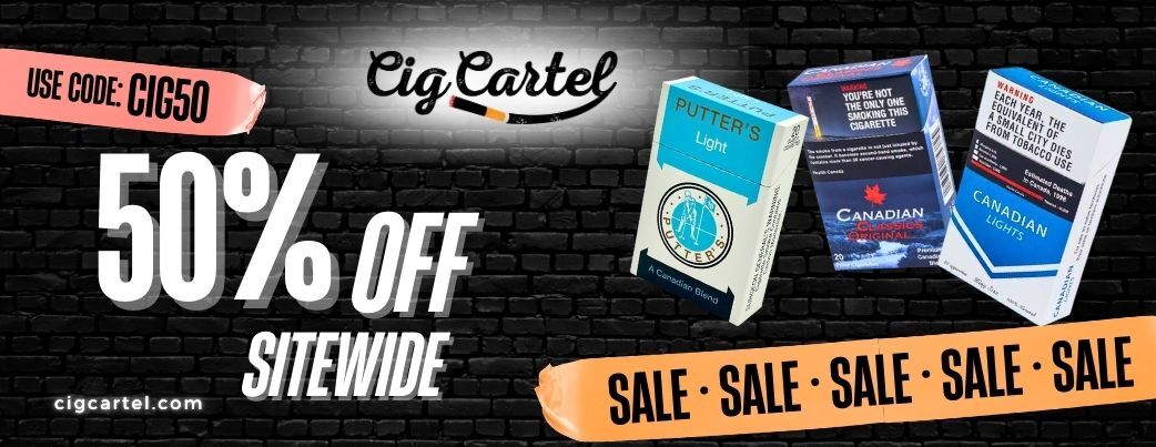 Cig Cartel Sale 50 May 2025 Banner 1 1042 x 403