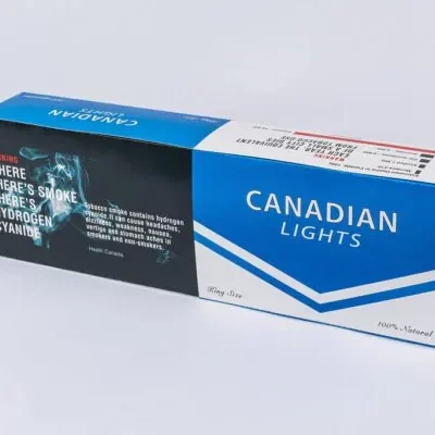 A Carton of Canadian Lights Cigarettes
