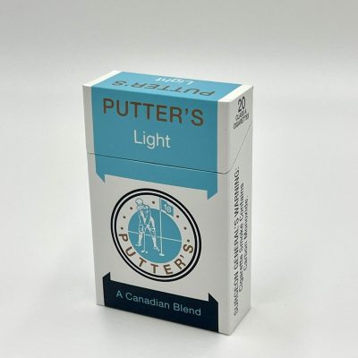 A Pack of Putters Light Cigarettes