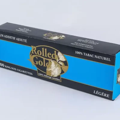 A Carton of Rolled Gold Lights Cigarettes
